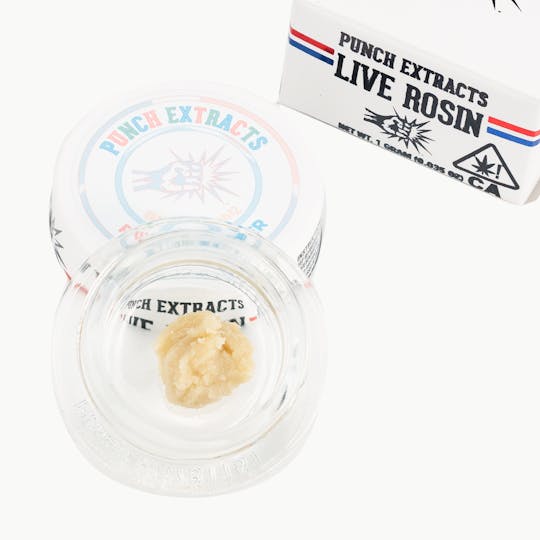 Punch Edibles & Extracts - Pie Hoe Tier 3 Live Rosin Cold Cure Badder (1g) - 1