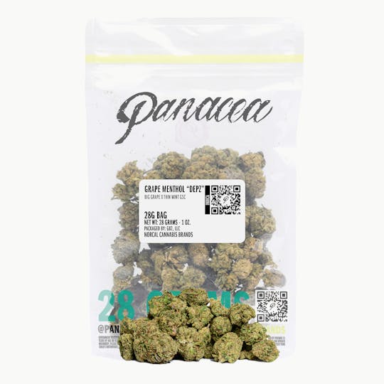 Panacea - Grape Menthol | Light Deprivation "DEPZ" Bags | 28g - 1