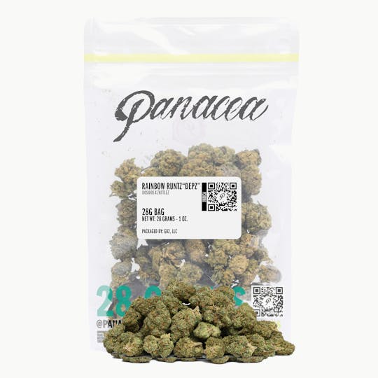 Panacea - Rainbow Runtz | Light Deprivation "DEPZ" Bags | 28g - 1