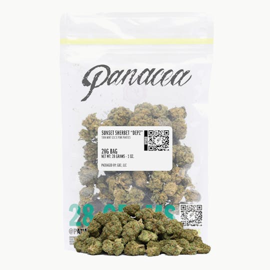Panacea - Sunset Sherbet | Light Deprivation "DEPZ" Bags | 28g - 1