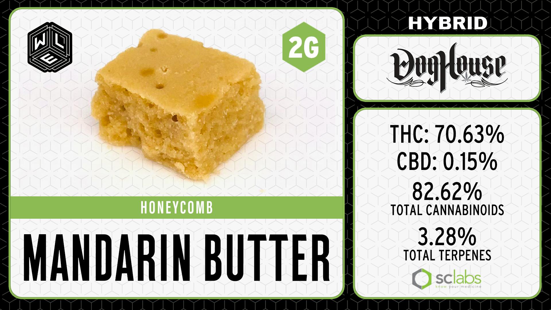 White Label Extracts - WLE | Mandarin Butter | Honeycomb | 2G - 1