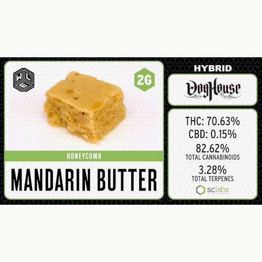 White Label Extracts - WLE | Mandarin Butter | Honeycomb | 2G - 1