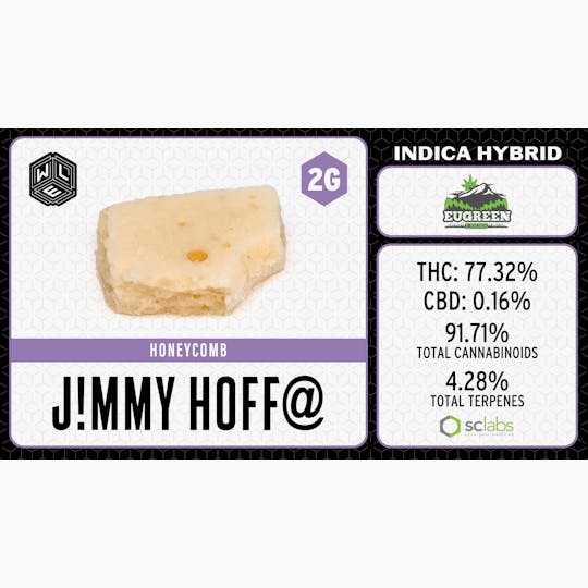 White Label Extracts - WLE | J!mmy Hoff@ | Honeycomb | 2G - 1
