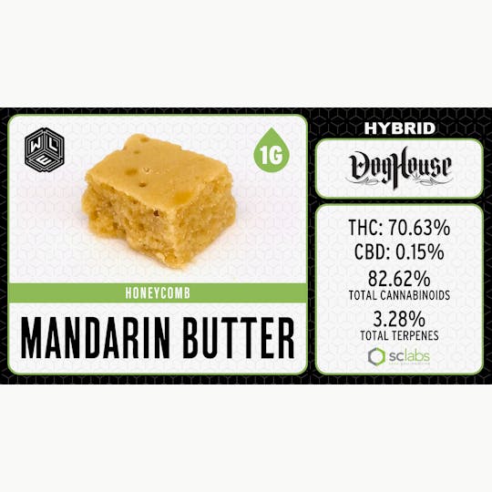 White Label Extracts - WLE | Mandarin Butter | Honeycomb | 1G - 1