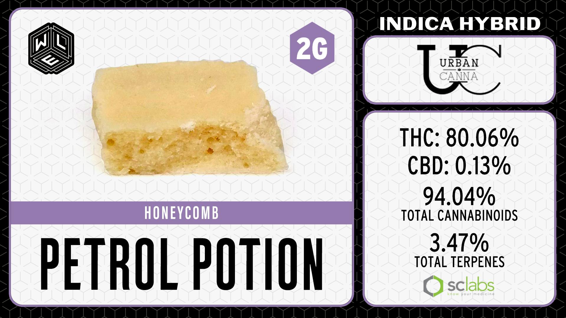 White Label Extracts - WLE | Petrol Potion | Honeycomb | 2G - 1