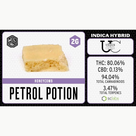 White Label Extracts - WLE | Petrol Potion | Honeycomb | 2G - 1