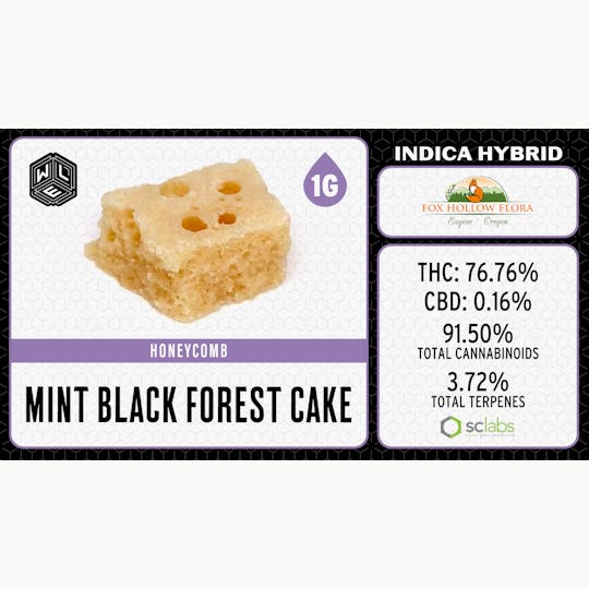 White Label Extracts - WLE | Mint Black Forest Cake | Honeycomb | 1G - 1