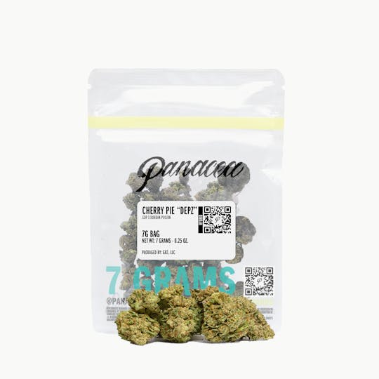 Panacea - Cherry Pie | Light Deprivation "DEPZ" Bags | 7g - 1