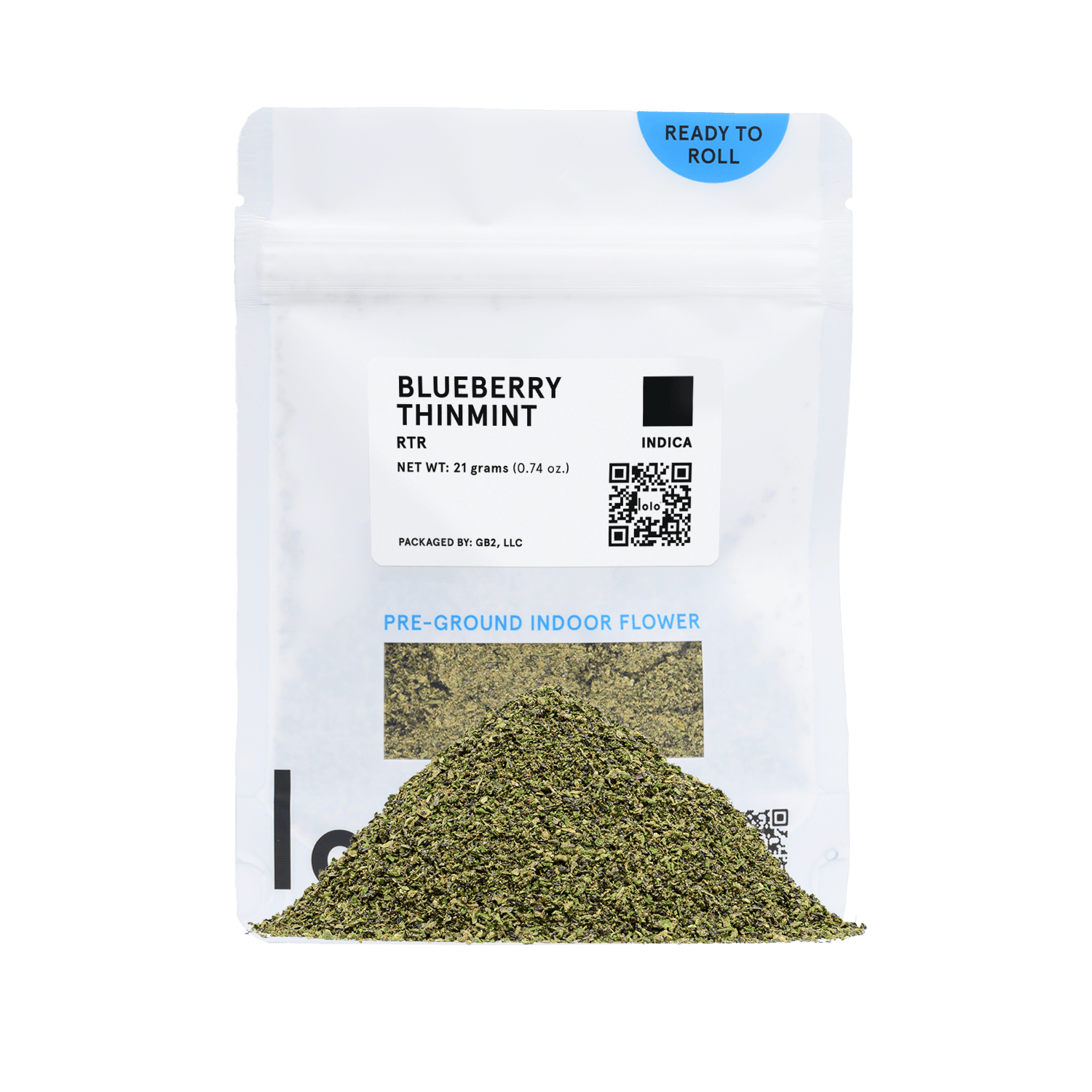 Blueberry Thinmint | Indoor Ready To Roll | 21g