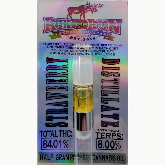 Red Run Cannabis Cultivators - Red Run - Strawberry 0.5g - 1