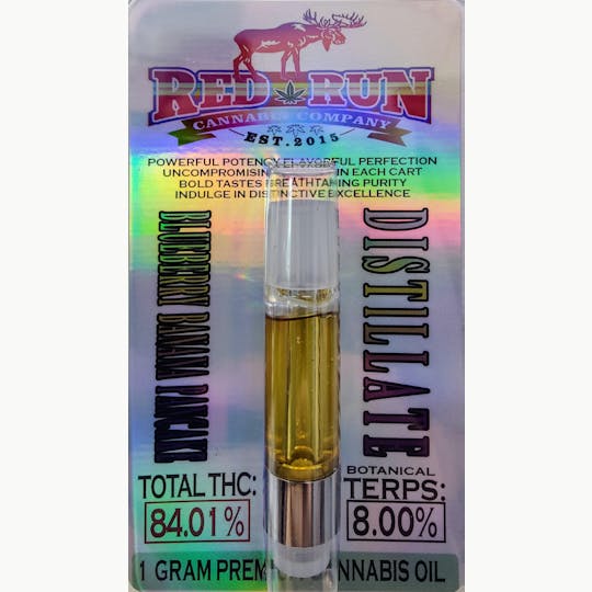 Red Run Cannabis Cultivators - Red Run - Canna Cart Blueberry Banana Pancake 1g - 1