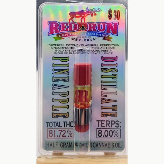 Red Run Cannabis Cultivators - Red Run - Pineapple 0.5g - 1