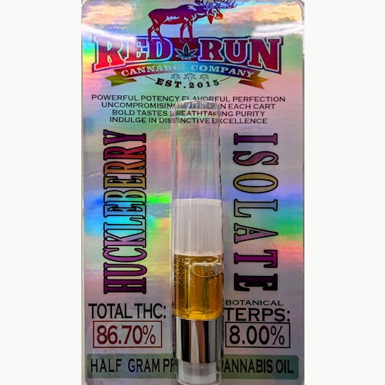 Red Run Cannabis Cultivators - Red Run - Huckleberry Isolate 0.5g - 1