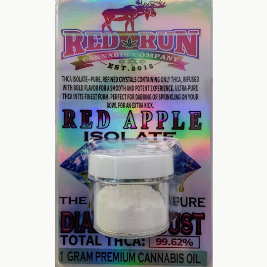 Red Run Cannabis Cultivators - Red Run - Red Apple Diamond Dust 1g - 1