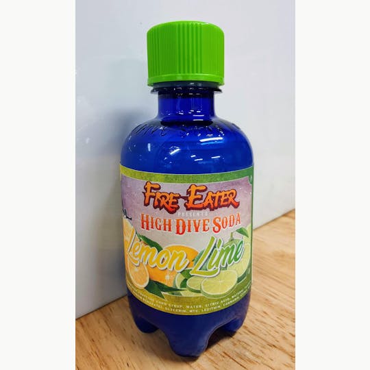 Red Run Cannabis Cultivators - Red Run - Fire Eater Soda Lemon Lime 100mg - 1
