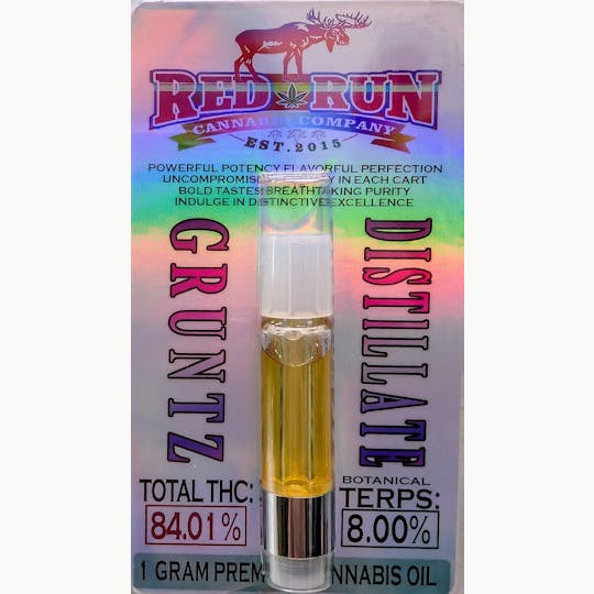 Red Run Cannabis Cultivators - Red Run - Gruntz 1g - 1