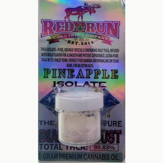 Red Run Cannabis Cultivators - Red Run - Pineapple Diamond Dust 1g - 1