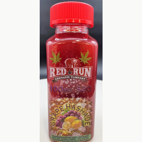 Red Run Cannabis Cultivators - Red Run - Hashade Grape 100mg - 1