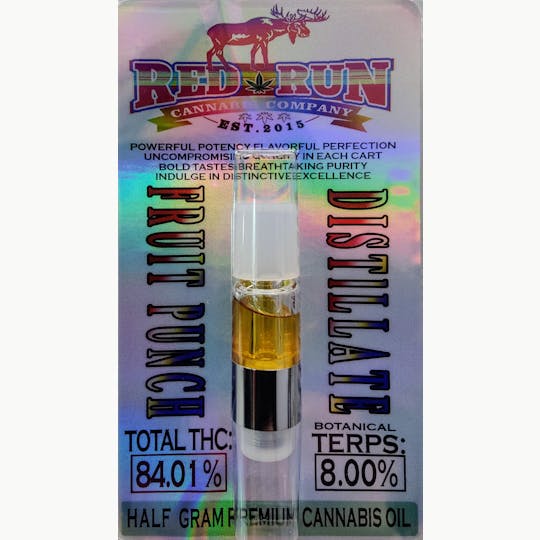 Red Run Cannabis Cultivators - Red Run - Canna Cart Fruit Punch 0.5g - 1
