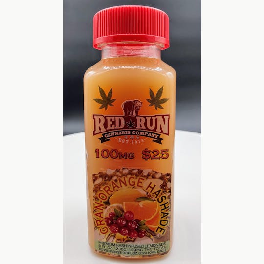 Red Run Cannabis Cultivators - Red Run - Hashade Cran-Orange 100mg - 1