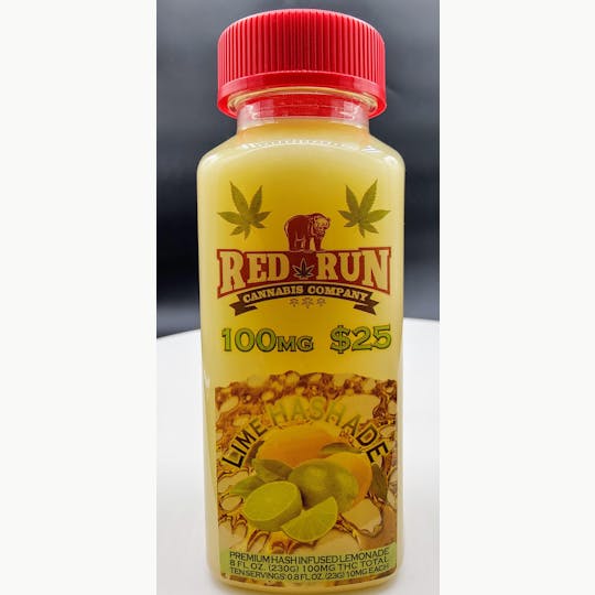 Red Run Cannabis Cultivators - Red Run - Hashade Lime 100mg - 1