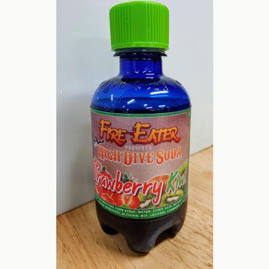 Red Run Cannabis Cultivators - Red Run - Fire Eater Soda Strawberry Kiwi 100mg - 1
