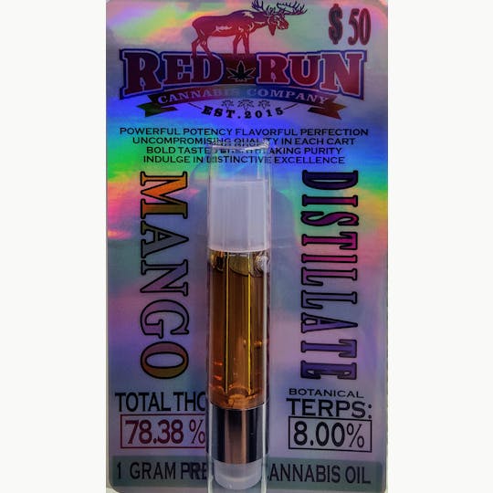 Red Run Cannabis Cultivators - Red Run - Mango 1g - 1