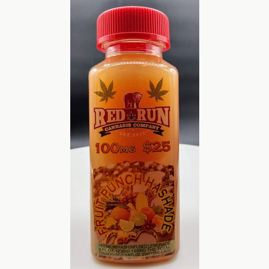 Red Run Cannabis Cultivators - Red Run - Hashade Fruit Punch 100mg - 1