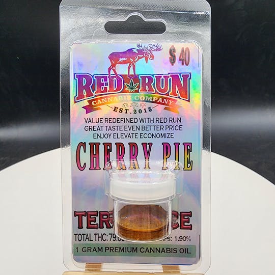 Red Run Cannabis Cultivators - Red Run - Terp Sauce Cherry Pie 1g - 1