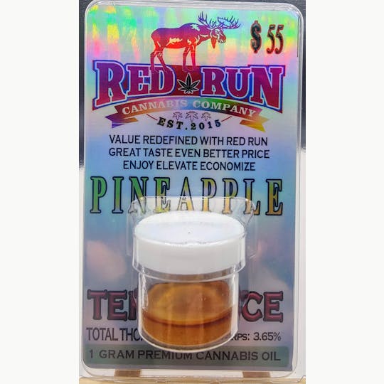 Red Run Cannabis Cultivators - Red Run - Terp Sauce Pineapple 1g - 1
