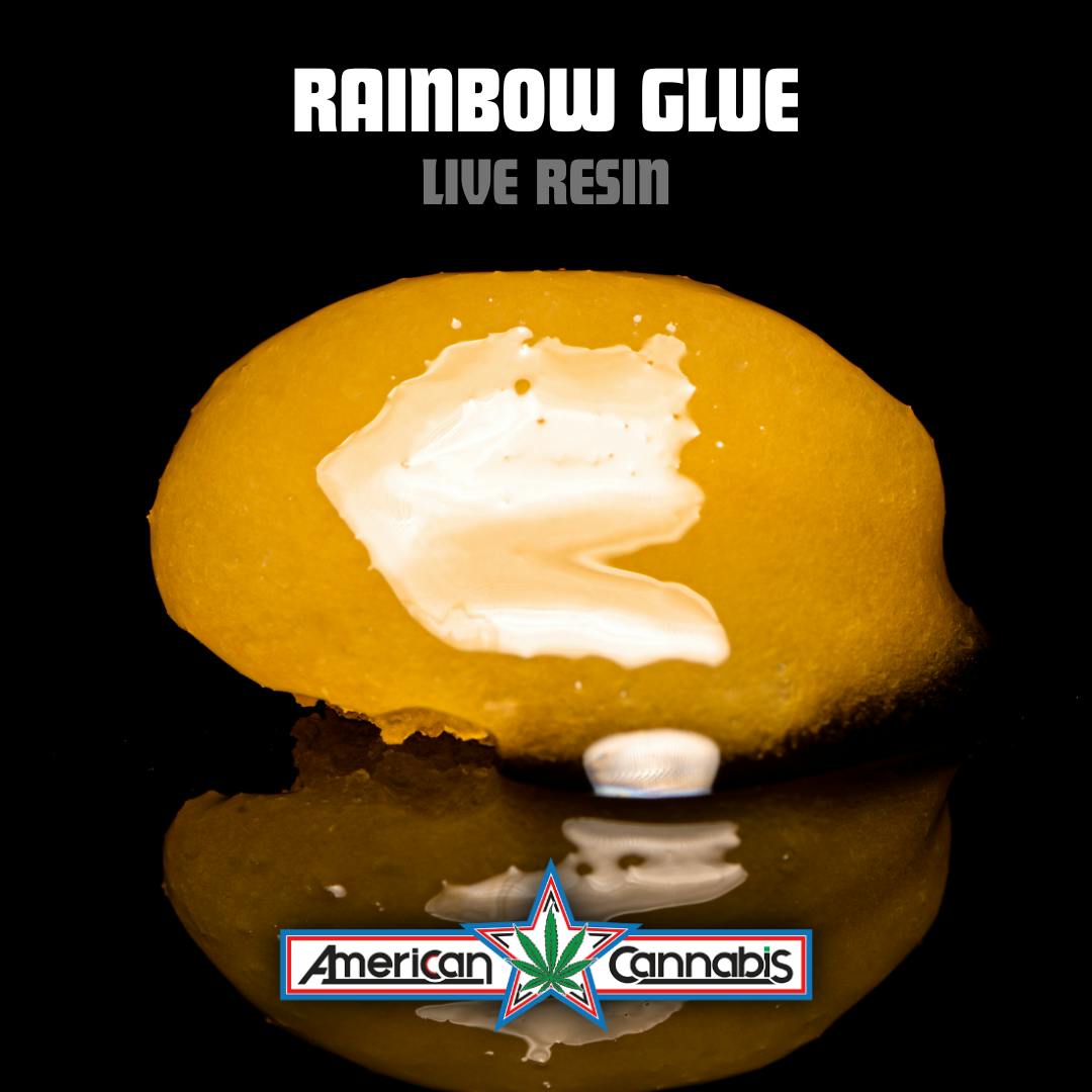 American Cannabis Company - ACC Rainbow Glue Live Resin 3.5g (Hybrid) - 1