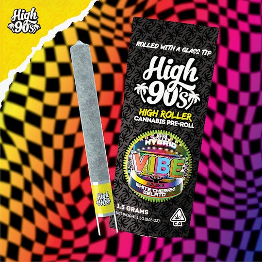 HIGH 90s - High 90s : Vibe 1.5g High Roller Pre-Roll - 1