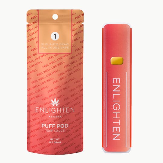 Enlighten - Berry Gas Rings Terp Sauce Puff Pod - .5g - 1