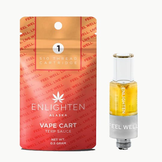 Enlighten - Banana Splitz Terp Sauce Cartridge - .5g - 1