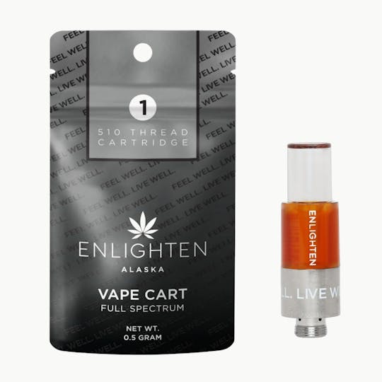 Enlighten - Bonghorn Leghorn CO2 Cartridge - .5g - 1