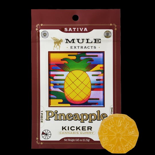 Mule Extracts - Mule - Pineapple Gummy 100mg 1pk - 1