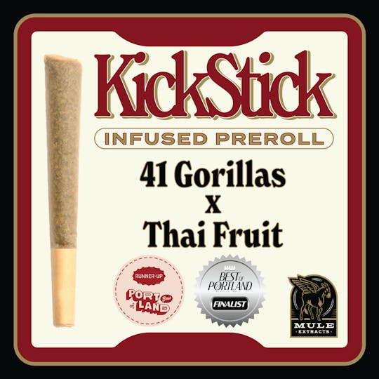 Mule Extracts - Mule - 41 Gorillaz x Thai Fruit Pre Roll 1g - 1