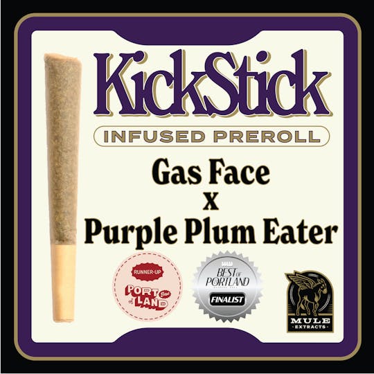 Mule Extracts - Mule - Gas Face x Purple Plum Eater Pre Roll 1g - 1