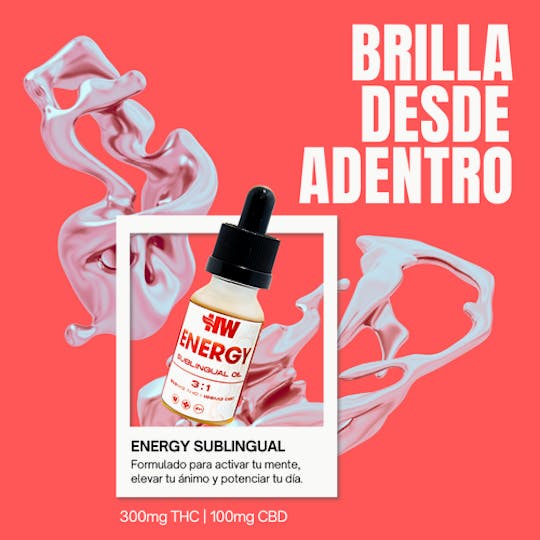 Health Weed - HW - Sublingual Energy 3:1 - 1
