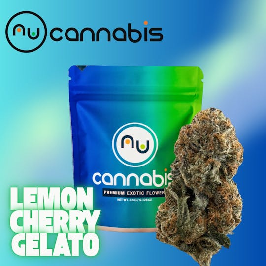 Nu Cannabis Brand - NuCannabis - Lemon Cherry Gelato 7g - PREMIUM INDOOR FLOWERS - 1