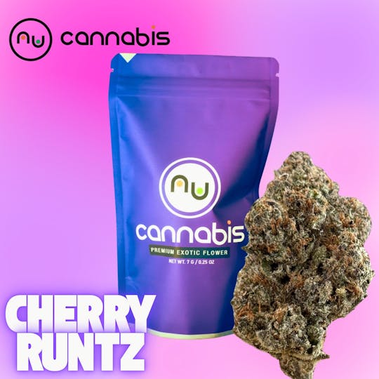 Nu Cannabis Brand - NuCannabis - Cherry Runtz 3.5g - PREMIUM INDOOR FLOWERS - 1