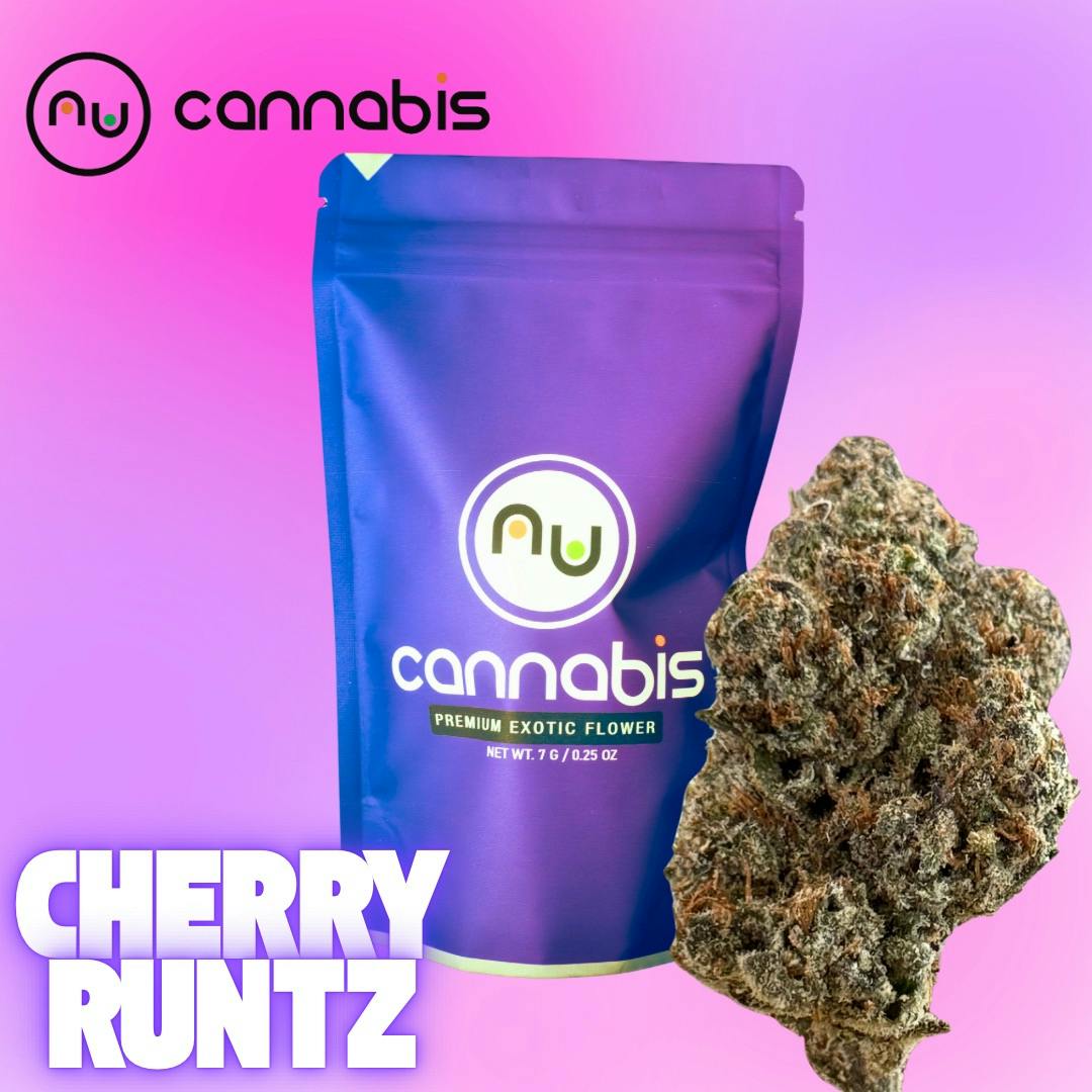 Nu Cannabis Brand - NuCannabis - Cherry Runtz 7g - PREMIUM INDOOR FLOWERS - 1
