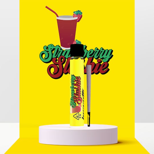 Biscotti - Biscotti - Hash Infused Preroll - 1g - Hybrid - Strawberry Slushie - 1