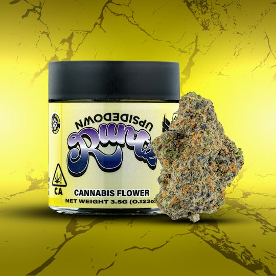 Biscotti - Biscotti - Jarred Indoor Flower - 3.5g - Hybrid - Upsidedown Runtz - 1