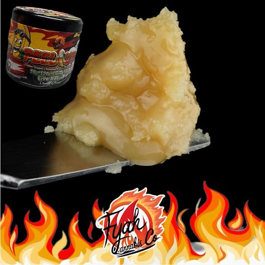FYAH Cannabis Co. - PEEL OUT Tier 1 Live Rosin - 1
