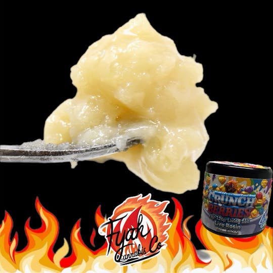 FYAH Cannabis Co. - CRUNCH BERRIES Tier 1 Live Rosin - 1