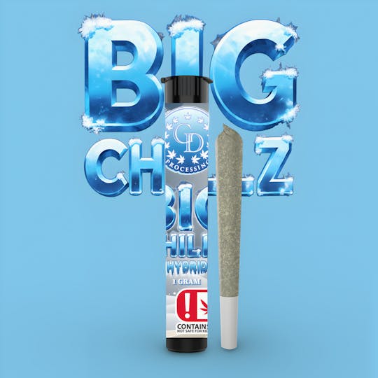 GD CANNABIS PROCESSING - 1G PRE-ROLL BIG CHILLZ - 1