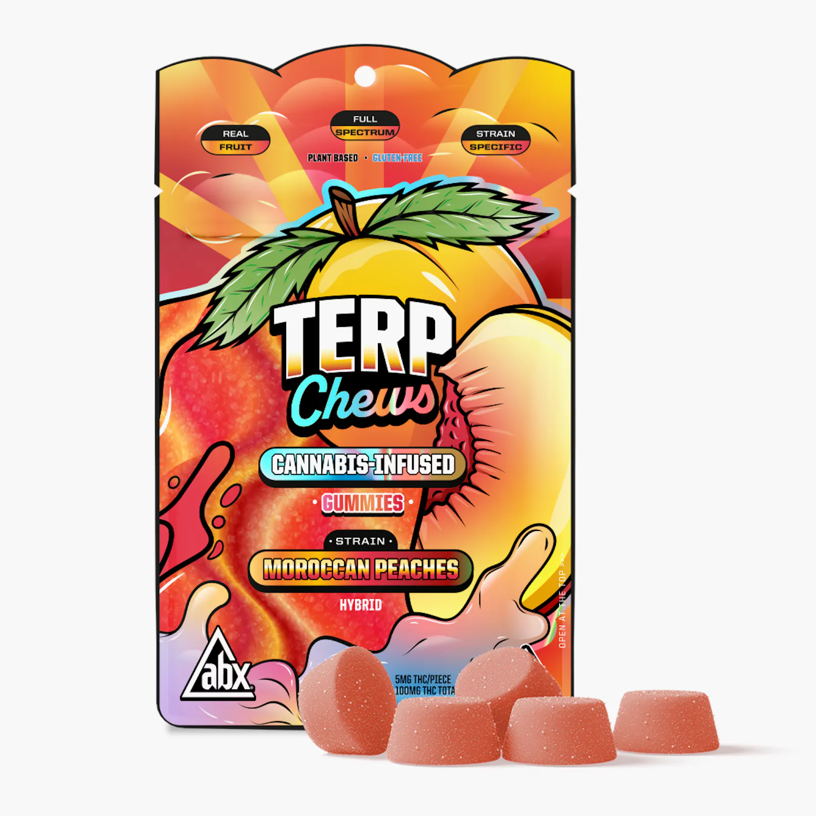 ABX - Moroccan Peaches Terp Chews - 100mg