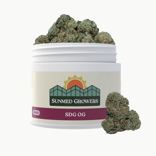 SunMed Growers - SDG OG Flower (7g) - 1