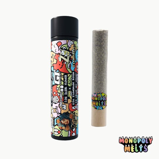 Monopoly Melts - Hash Hole-ZaZul Flower 2.0g x Z'Lemonade Cold Cure Live Rosin 0.5g - 1